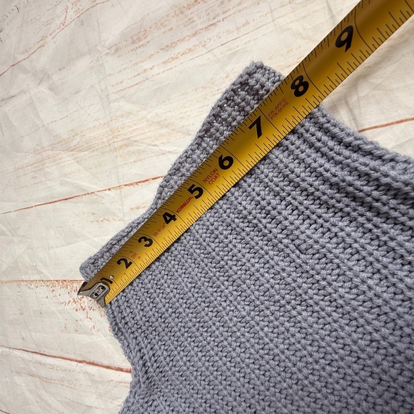 American Eagle | Oversized Fit High Neck Sweater | Size XS/S | Gra - Picture 8 of 8